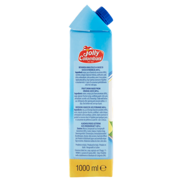 Jolly Colombani Arancia 1000 ml