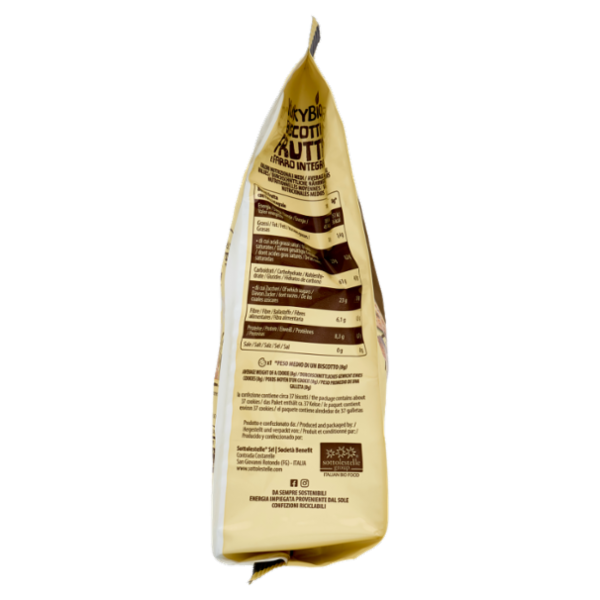 YukyBio ricchiDì Biscotti Frutta e Farro Integrale 300 g