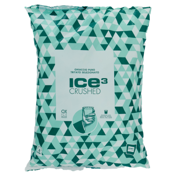 ice cube Ice³ Crushed Ghiaccio Puro Tritato Selezionato 2 kg