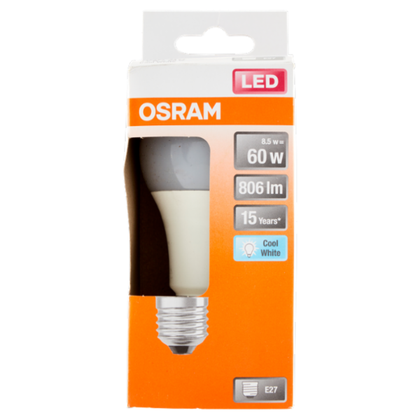 Osram Led Star Classic A 60 Cool White 8.5 W E27