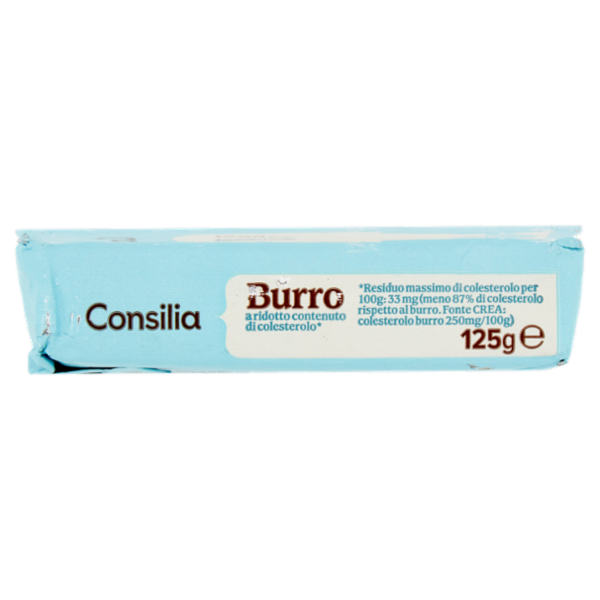 Consilia Burro a Ridotto Contenuto di Colesterolo 125 g