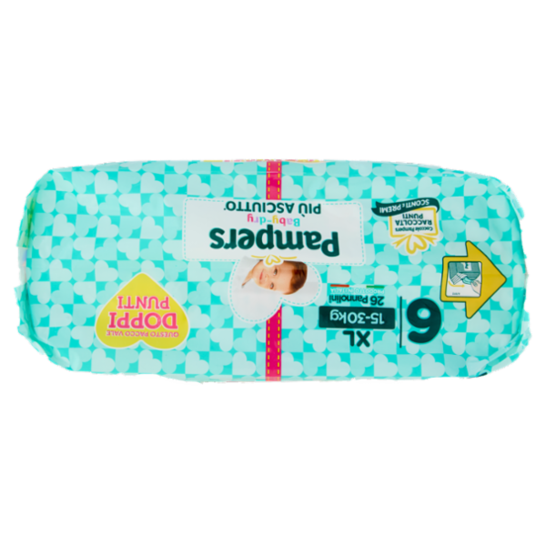 Pampers Baby-dry XL 13 + 13 pz