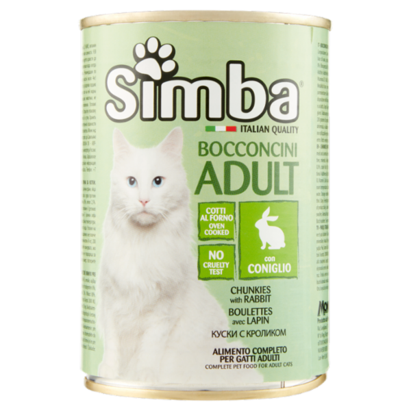 Simba Bocconcini Adult con Coniglio 415 g