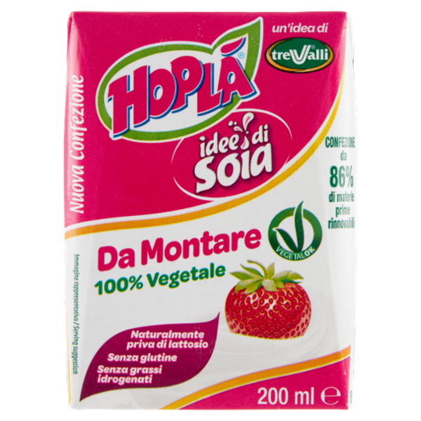 Hoplà idee di Soia da Montare 200 ml