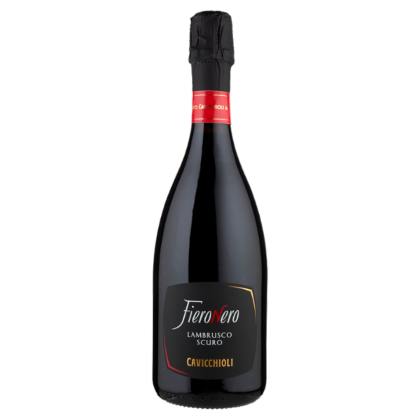 Cavicchioli FieroNero Lambrusco Scuro Lambrusco dell'Emilia IGT 75 cl