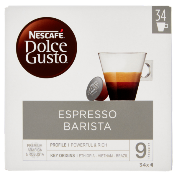 NESCAFÉ DOLCE GUSTO Espresso Barista Caffè espresso 34 capsule (34 tazze)