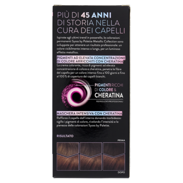 Syoss By Palette Colorazione Permanente 4_65 Castano Cioccolato Ramato