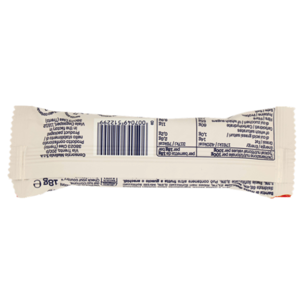 Melinda Freecrock 100% mela croccante nocciola e frutti di bosco 18 g