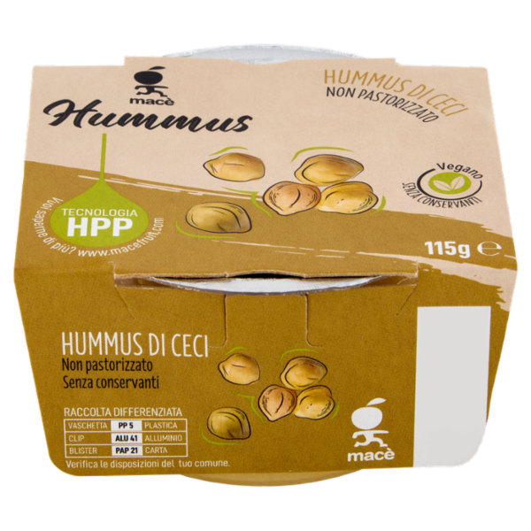 macè Hummus di Ceci 115 g