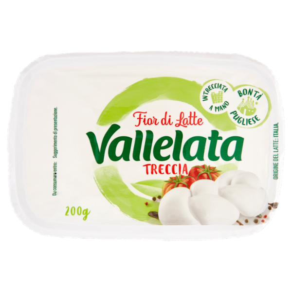 Vallelata Fior di Latte Treccia 200 g