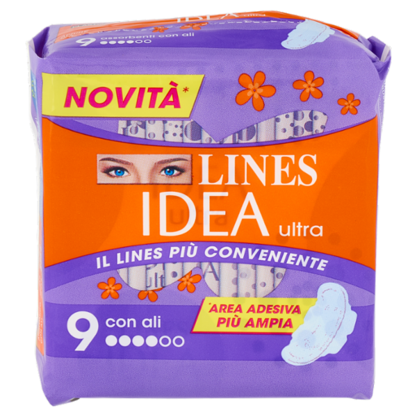 Lines Idea ultra con ali 9 pz