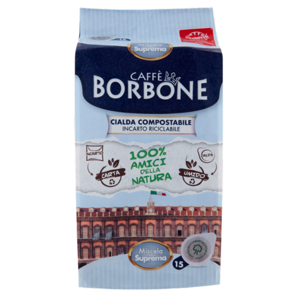 Caffè Borbone Miscela Suprema Cialda Compostabile 15 x 7,2 g
