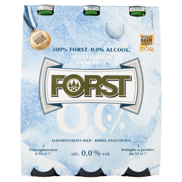 FORST 0,0% OW 3 x 0,33 l