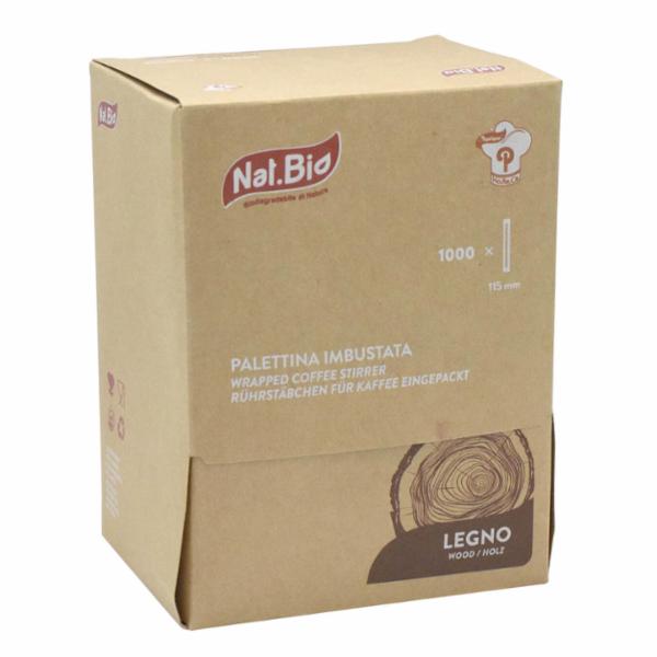 Nat.Bio Palettine di Legno Imbustate 1000 pezzi