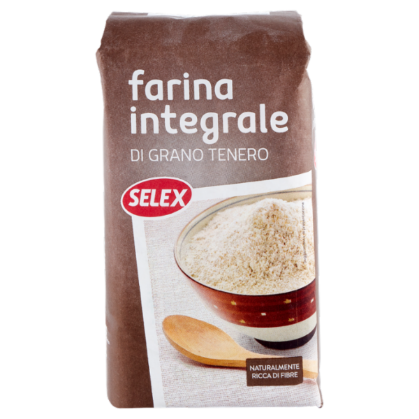 Selex Farina Integrale di Grano Tenero 1 kg