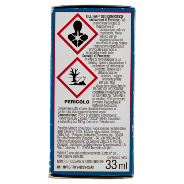 Selex Insetticida Liquido Antizanzare Ricarica per Elettroemanatore 33 ml