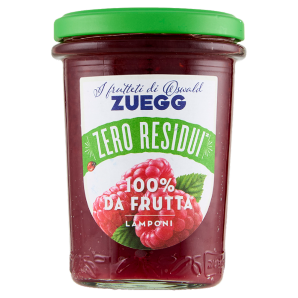 Zuegg I frutteti di Oswald Zuegg Zero Residui° 100% da Frutta* Lamponi 230 g