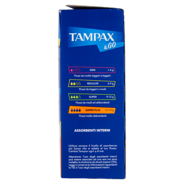 Tampax & Go Super Plus 18 pz