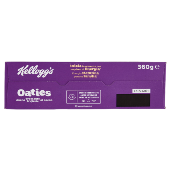 Kellogg's Oaties Avena Croccante al cacao 360 g