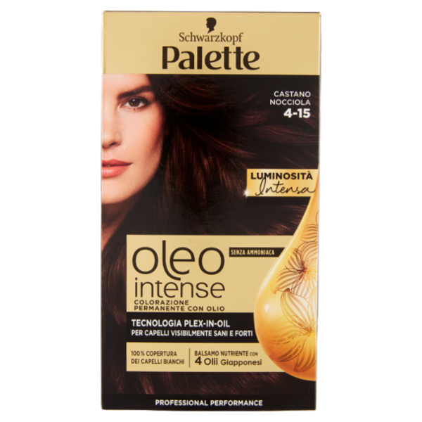 Palette oleo intense Castano Nocciola 4-15