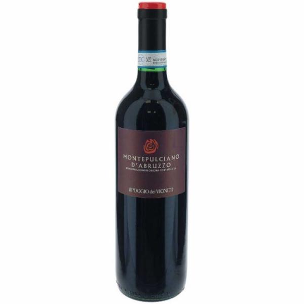 Il Poggio dei Vigneti Vino Montepulciano d'Abruzzo DOC 75 cl