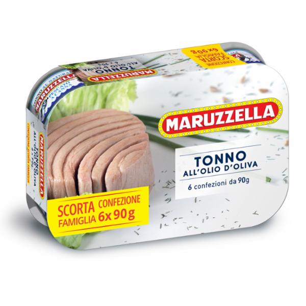 Maruzzella Tonno All'olio D'oliva 6 X 90 G