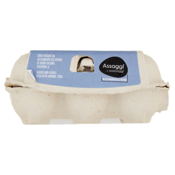 Assaggi e paesaggi 6 Uova Fresche 330 g