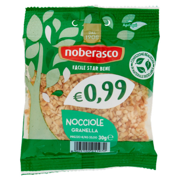 noberasco € 0,99 Nocciole Granella 30 g