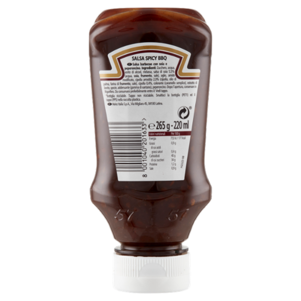 Heinz Salsa Spicy BBQ 265 g