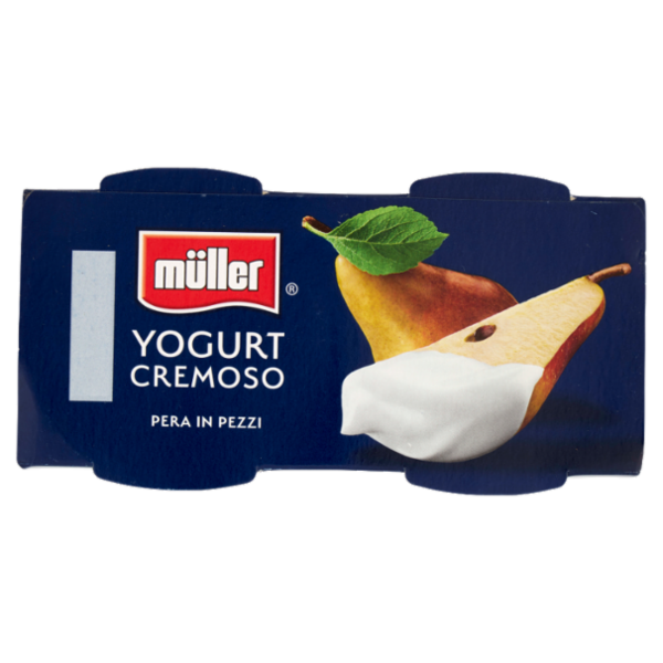 müller Yogurt Cremoso Pera in Pezzi 2 x 125 g