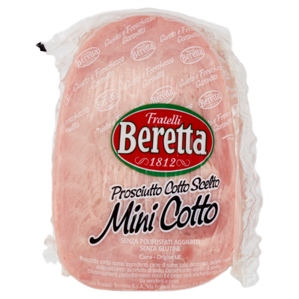 Fratelli Beretta Prosciutto Cotto Scelto Mini Cotto 0,500 Kg