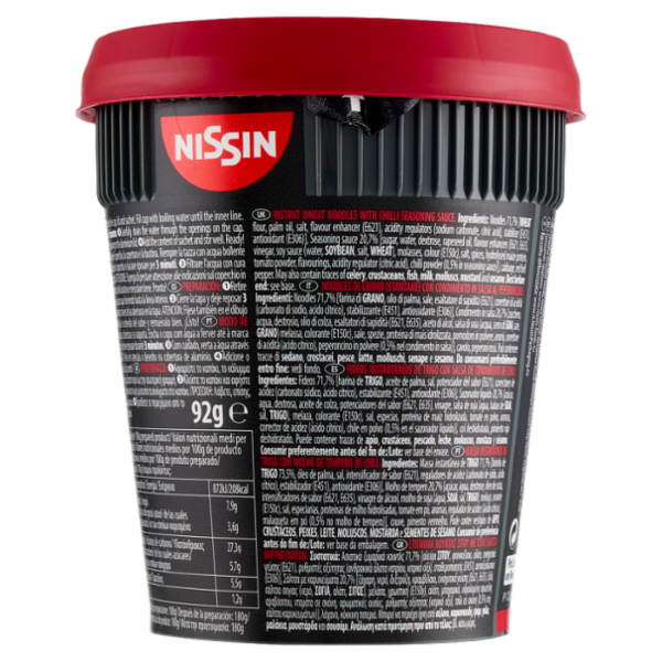 Nissin Cup Noodles Soba Wok Style Chilli 92 g