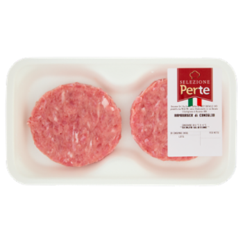 Selezione Perte Hamburger Di Coniglio 0,200 Kg