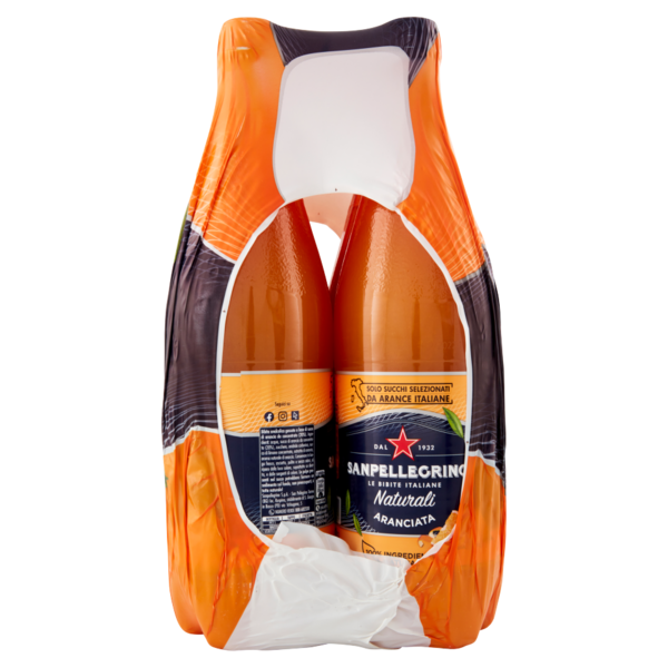 SANPELLEGRINO Naturali Aranciata 6 x 1,2 L