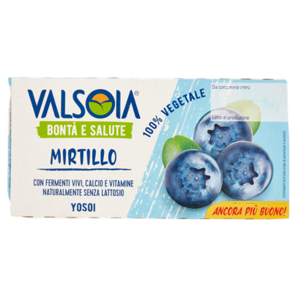 Valsoia Bontà e Salute Yosoi Mirtillo 2 x 125 g