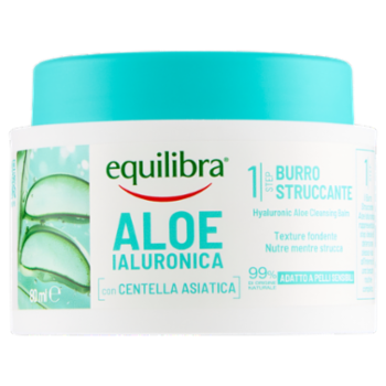 Equilibra Aloe Ialuronica Burro Struccante 80 Ml