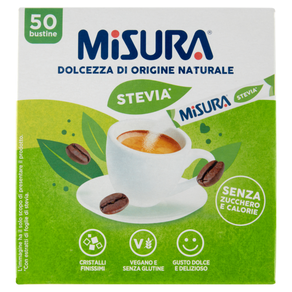 Misura Stevia* 50 bustine 50 x 1.5 g