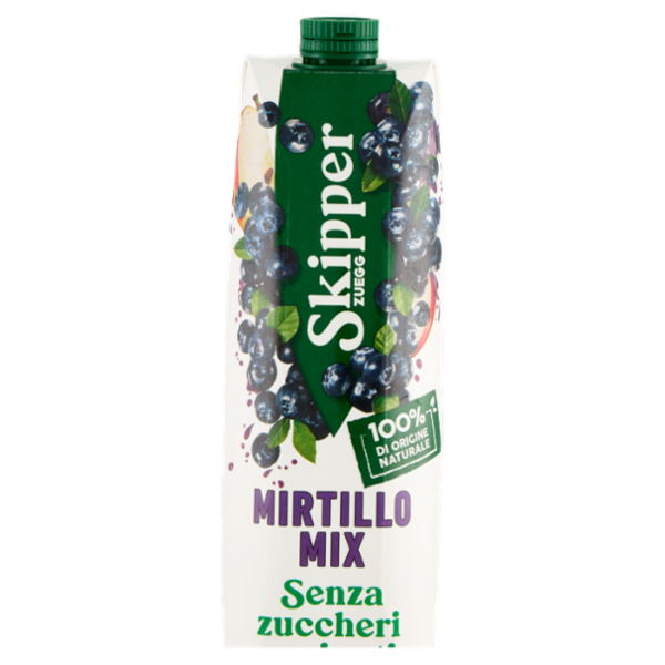 Zuegg Skipper Mirtillo Mix Senza zuccheri aggiunti 1000 ml