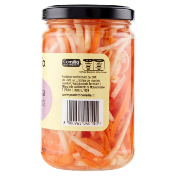 Consilia Insalatina di Verdure Aromatizzata con Aceto di Vino 300 g