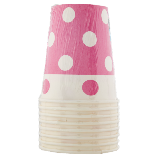 Smart PerLa Festa Bicchieri in cartoncino 25 cl 8 pz