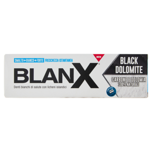 Blanx Black Dolomite Carbone e Dolomia 100% Naturali 75 ml