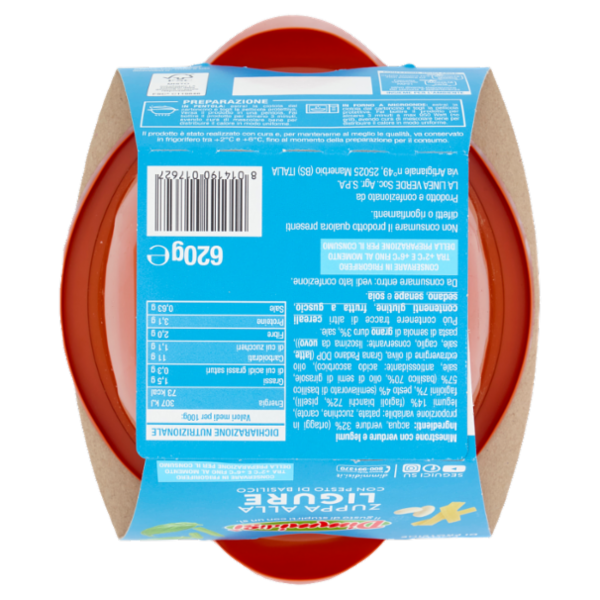 DimmidiSì Zuppa alla Ligure con Pesto di Basilico 620 g