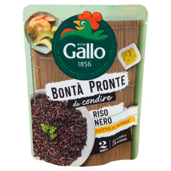 Riso Gallo Bontà Pronte da condire Riso Nero 250 g