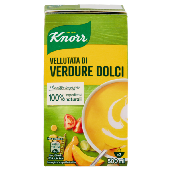 Knorr Vellutata di Verdure Dolci 500 ml