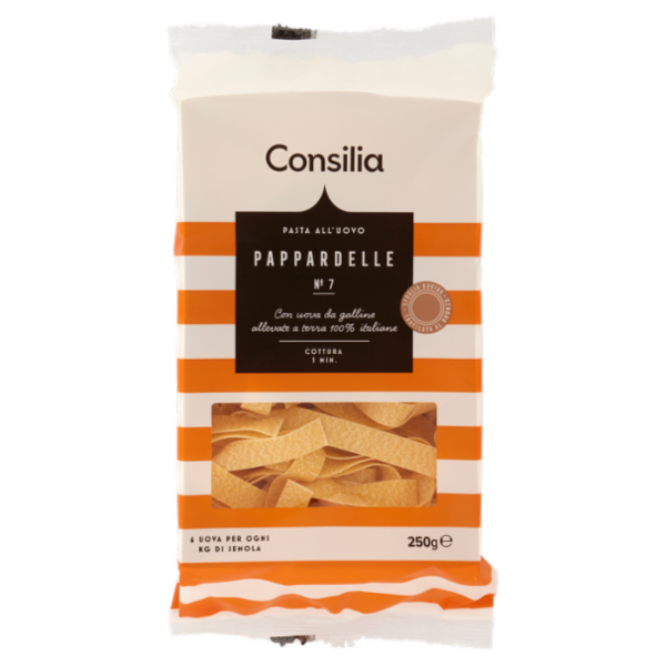 Consilia Pasta all'Uovo Pappardelle N.7 250 g