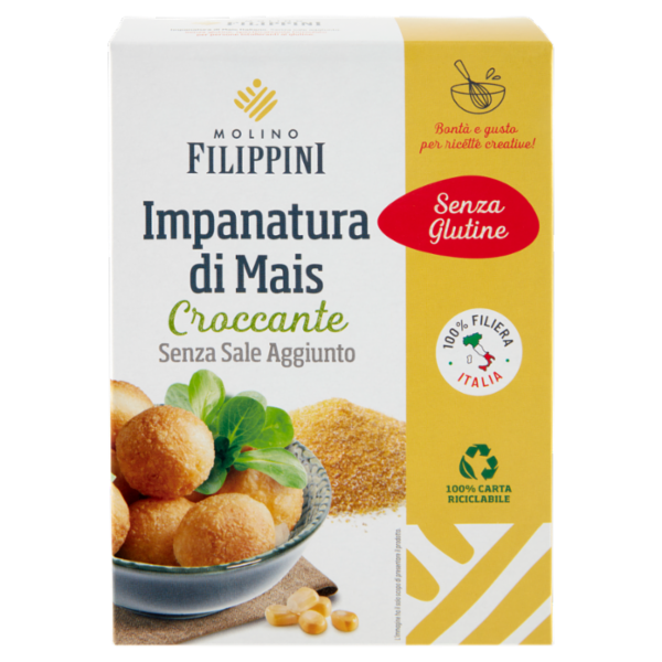 Molino Filippini Impanatura di Mais Croccante 375 g