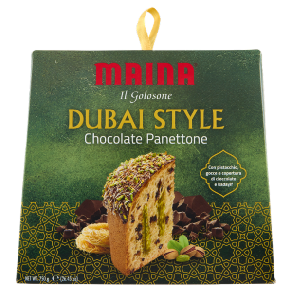 Maina il Golosone Dubai Style Chocolate Panettone 750 g