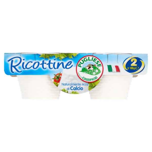 Caseificio Pugliese Ricottine 2 x 100 g