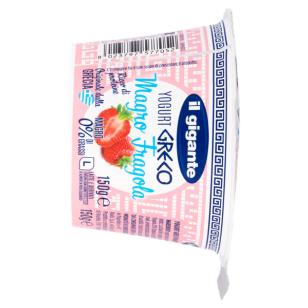 IL GIGANTE Yogurt Greco Magro Fragola 150 g