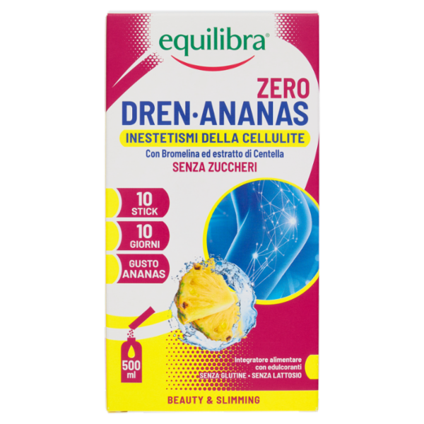 equilibra Dren-Ananas Zero 10 Stick 40 g